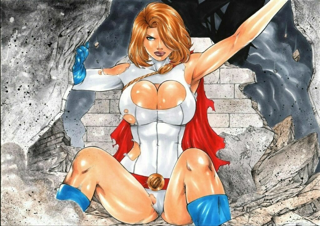 The Rise of Power Girl: A Bold, Confident, and Sexy Superhero